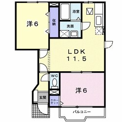 サン　パレス　キングの物件間取画像